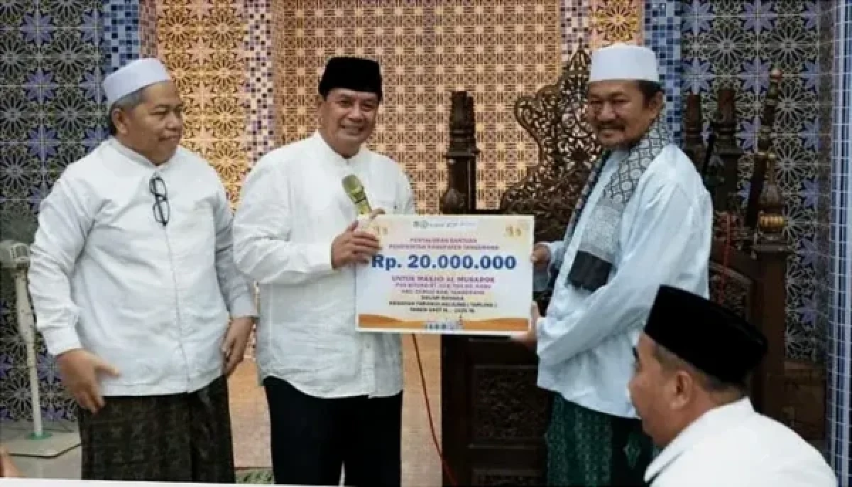 Bupati Tangerang Gelar Tarawih Keliling di Masjid Nurul Ulum PWS Margasari