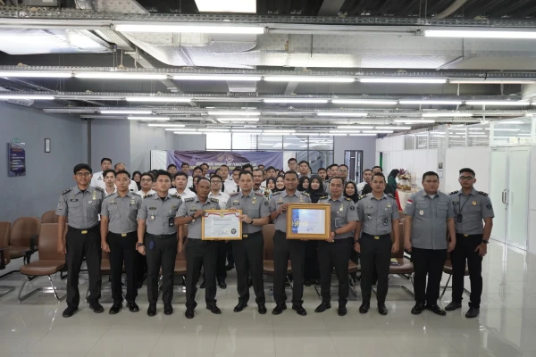 Kantor Imigrasi Cilegon Raih Satker Terbaik Pelayanan Keimigrasian 2025