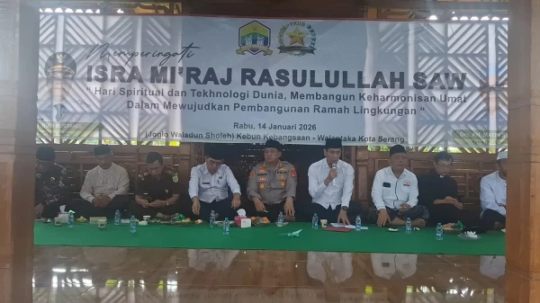 FKUB Kota Serang Gelar Peringatan Isra Mi’raj dengan Nuansa Lintas Agama