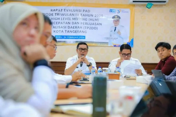 Pemkot Tangerang Apresiasi Kinerja OPD dalam Optimalisasi PAD