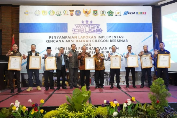 Forkopimda Kota Cilegon Kompak Berantas Narkoba