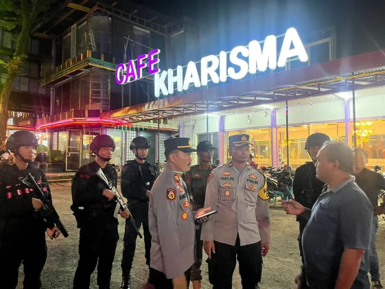 Satbrimob Polda Banten Patroli Gabungan, Sinergi Ciptakan Situasi Kamtibmas Kondusif di Wilkum Polres Lebak