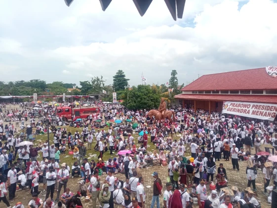 Pesta Rakyat di Banten "Prabowo Presiden, Gerindra Menang