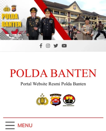 Wujudkan Pengelolaan Badan Publik, Bidhumas Polda Banten Launching Website